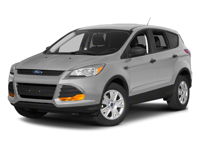 2013 Ford Escape SEL in Silver — front three-quarter view