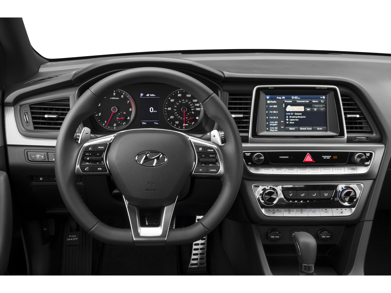 2019 Hyundai Sonata — interior view