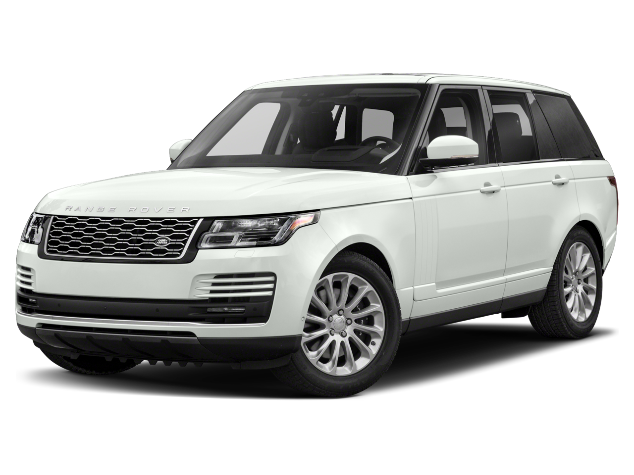 2020 Land Rover Range Rover P525 HSE in Black — front three-quarter view