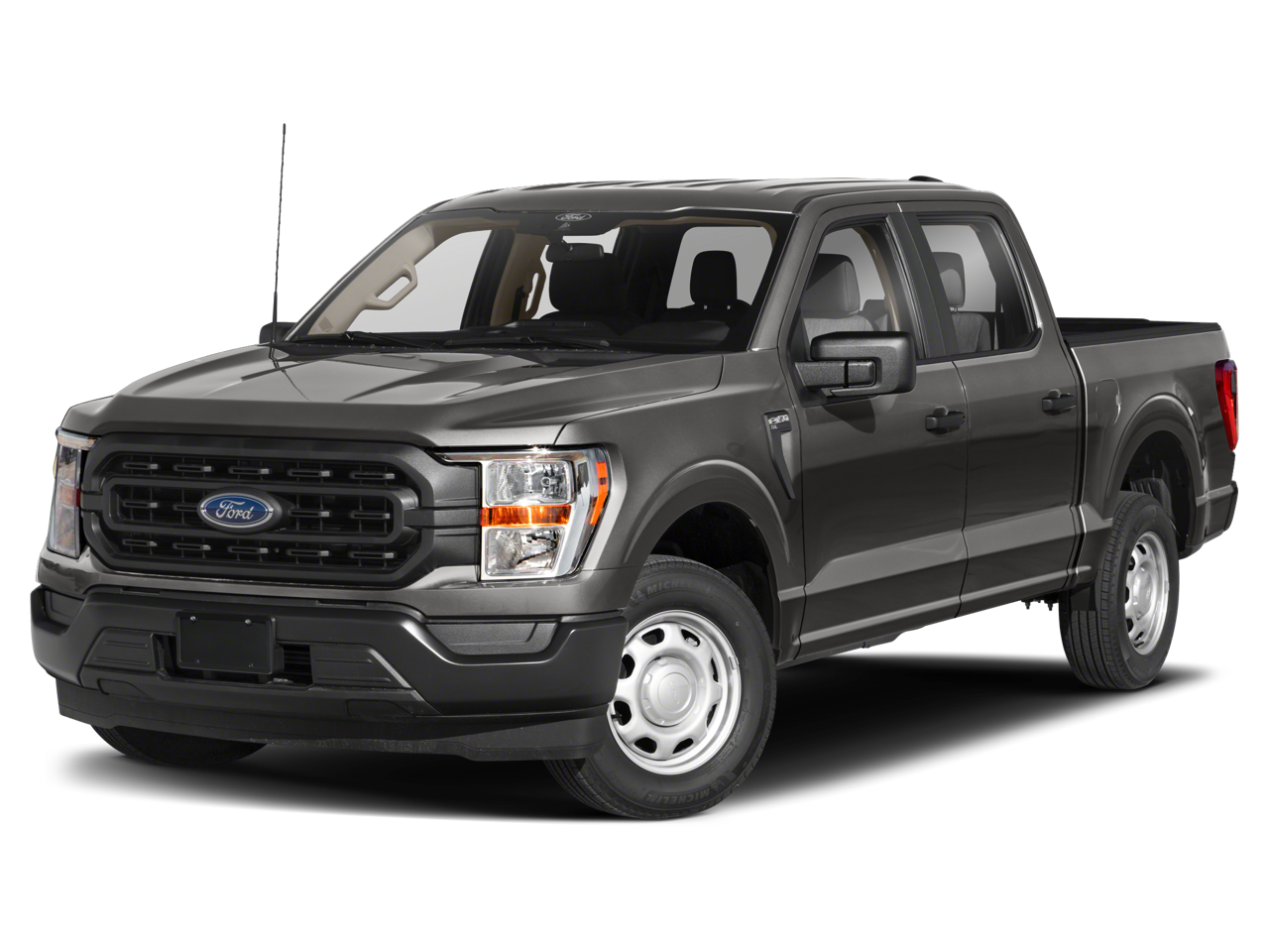 2023 Ford F-150 XL in Blue — front three-quarter view