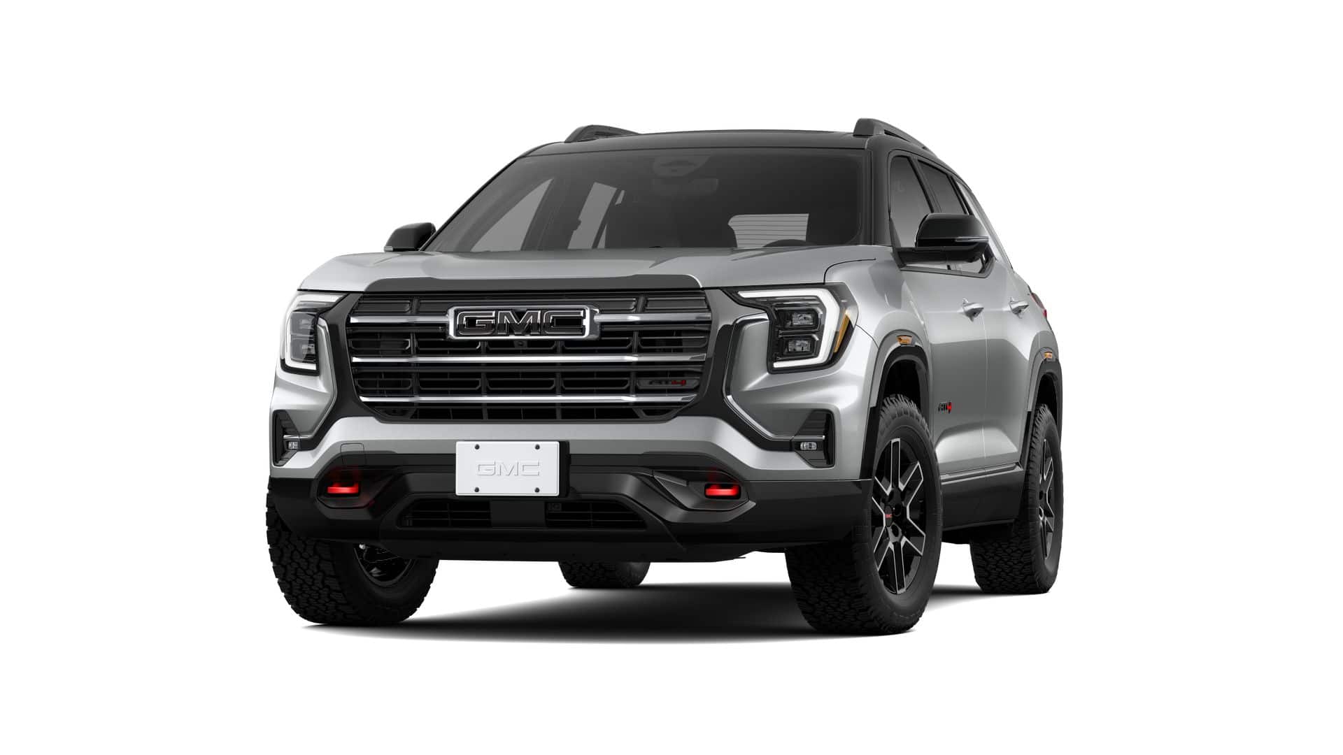 2026 GMC Terrain AT4 in Sterling Metallic — front three-quarter view